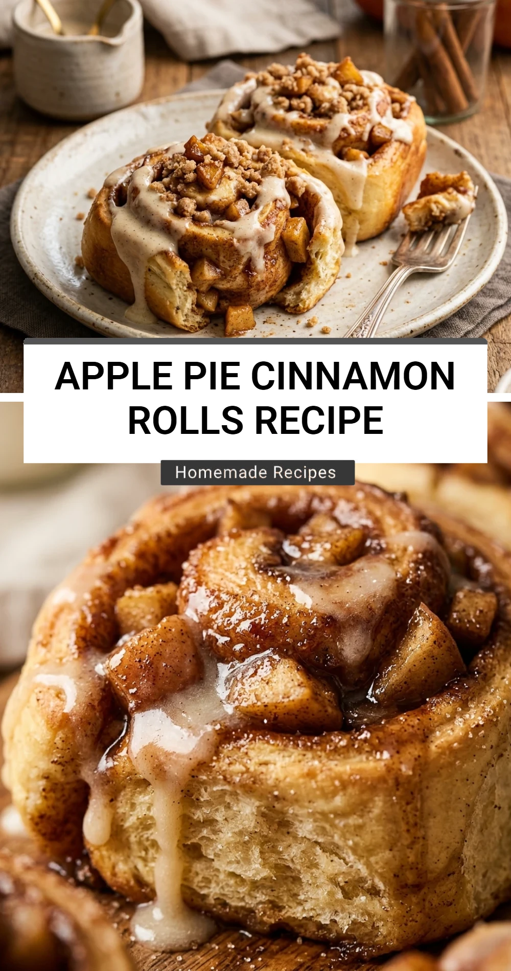 Apple Pie Cinnamon Rolls Recipe