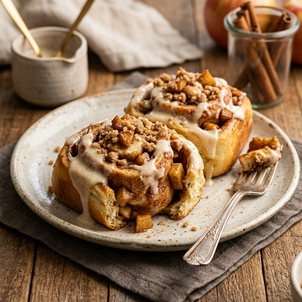 Apple Pie Cinnamon Rolls Recipe