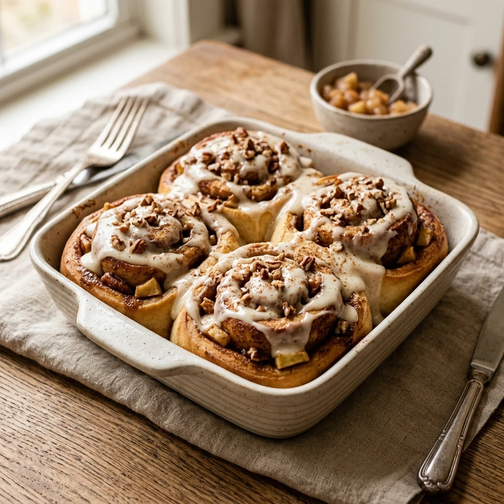 Apple Pie Cinnamon Rolls Recipe