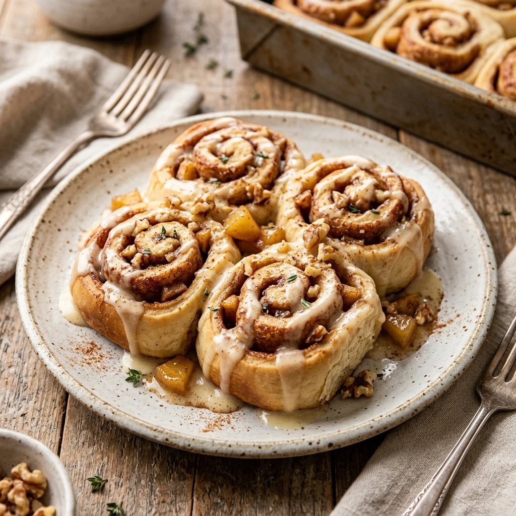 Apple Pie Cinnamon Rolls Recipe
