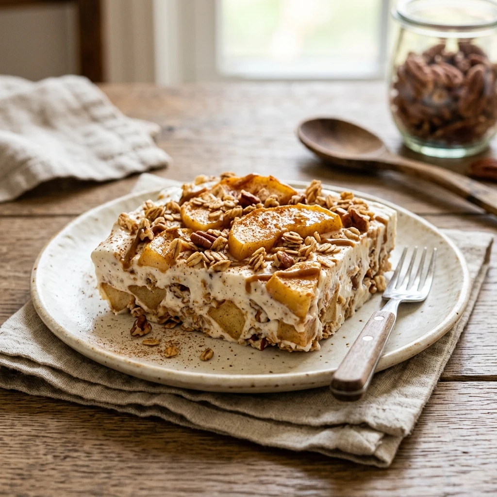 Apple Pie Protein Yogurt Bark Recipe