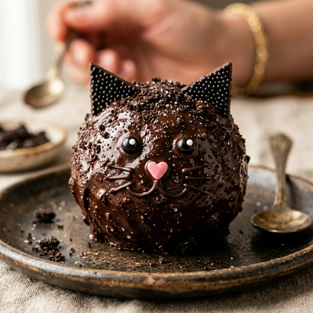 Black Cat Oreo Balls Recipe