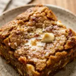 Brown Butter Pumpkin White Chocolate Blondies