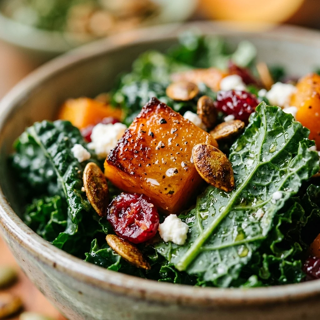 Butternut Squash And Kale Salad Recipe