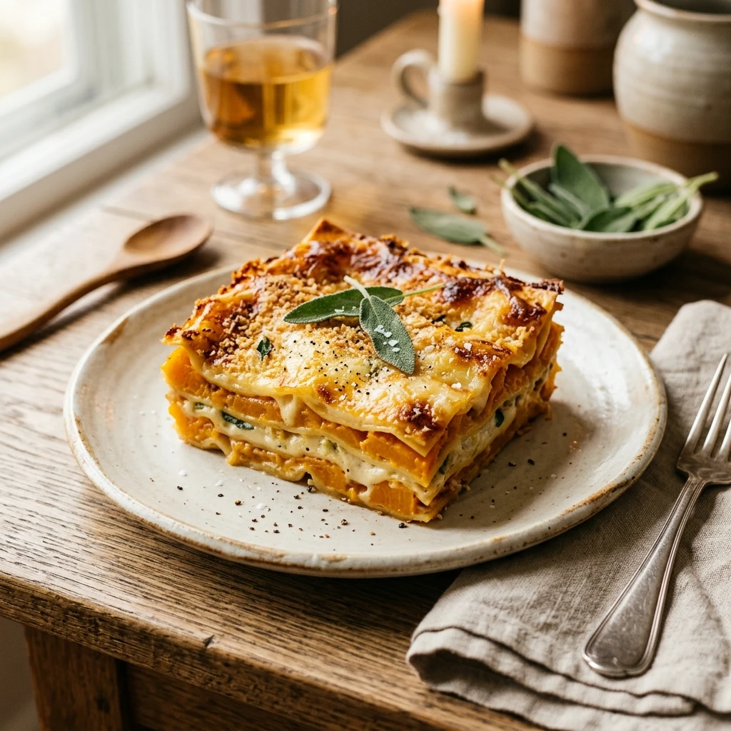 Butternut Squash Lasagna Recipe
