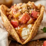 Candy Apple Cheesecake Tacos Recipe