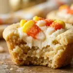 Candy Corn Sugar Cookie Cups Recipe