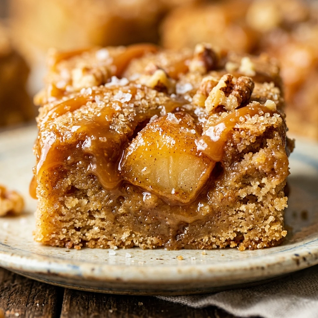 Caramel Apple Blondies Recipe