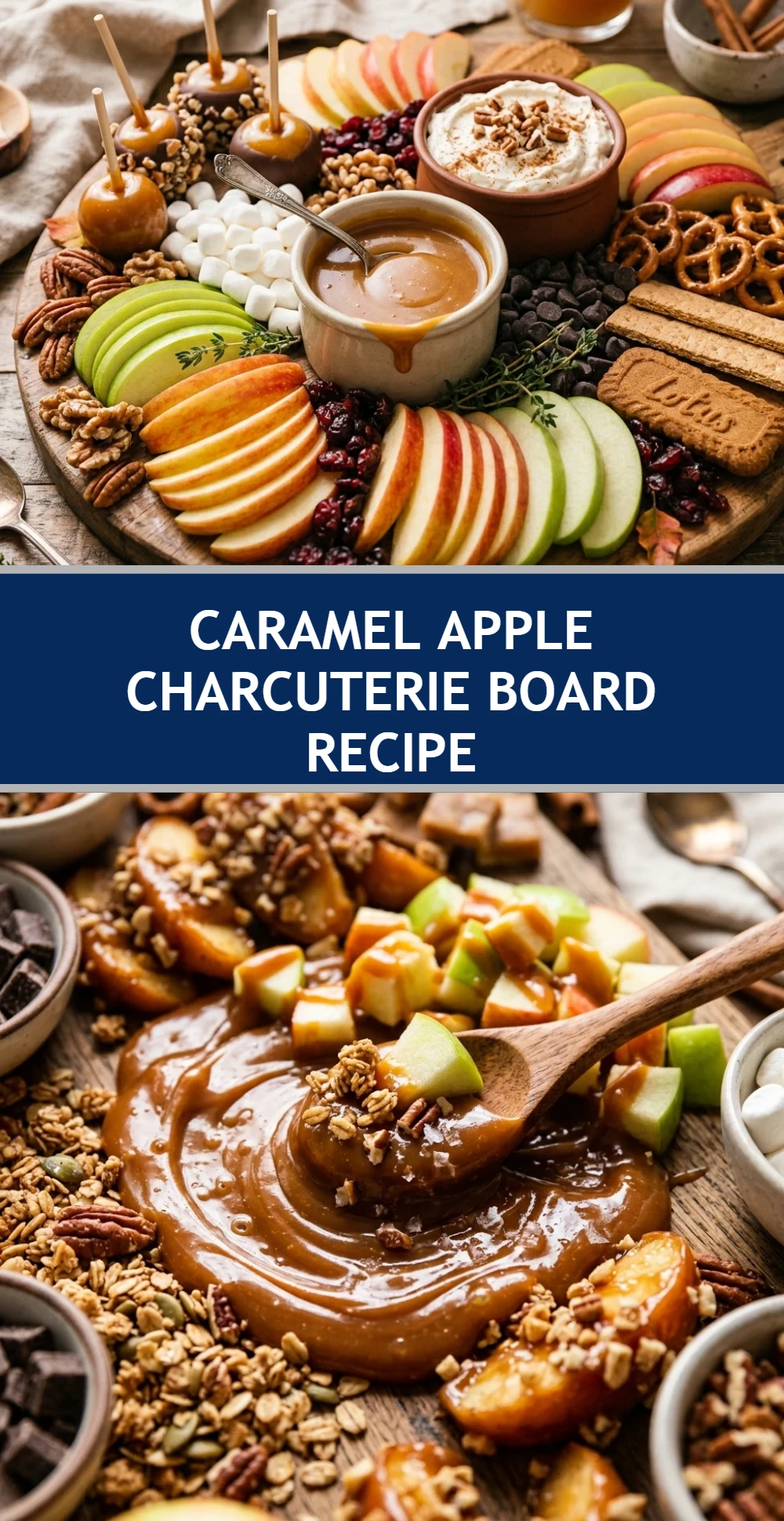Caramel Apple Charcuterie Board Recipe