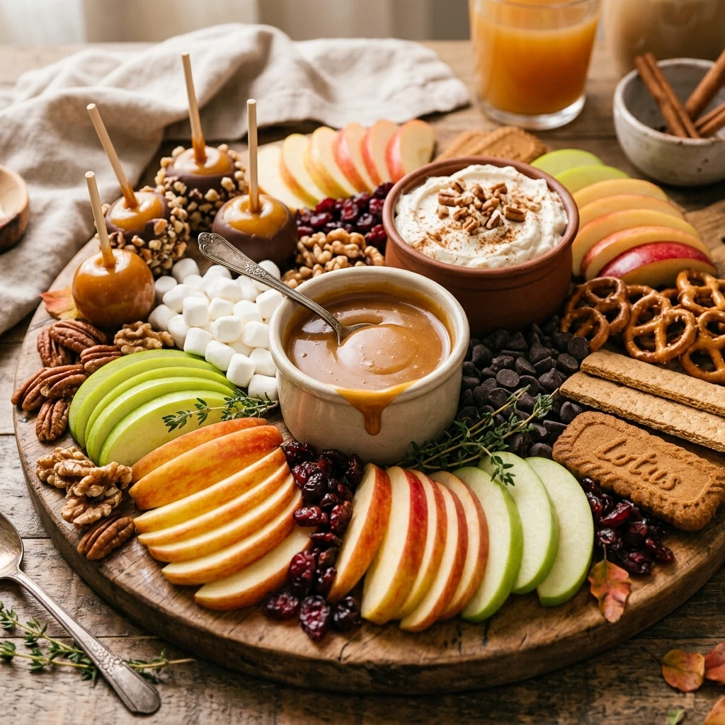 Caramel Apple Charcuterie Board Recipe