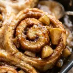 Caramel Apple Cinnamon Roll Bake