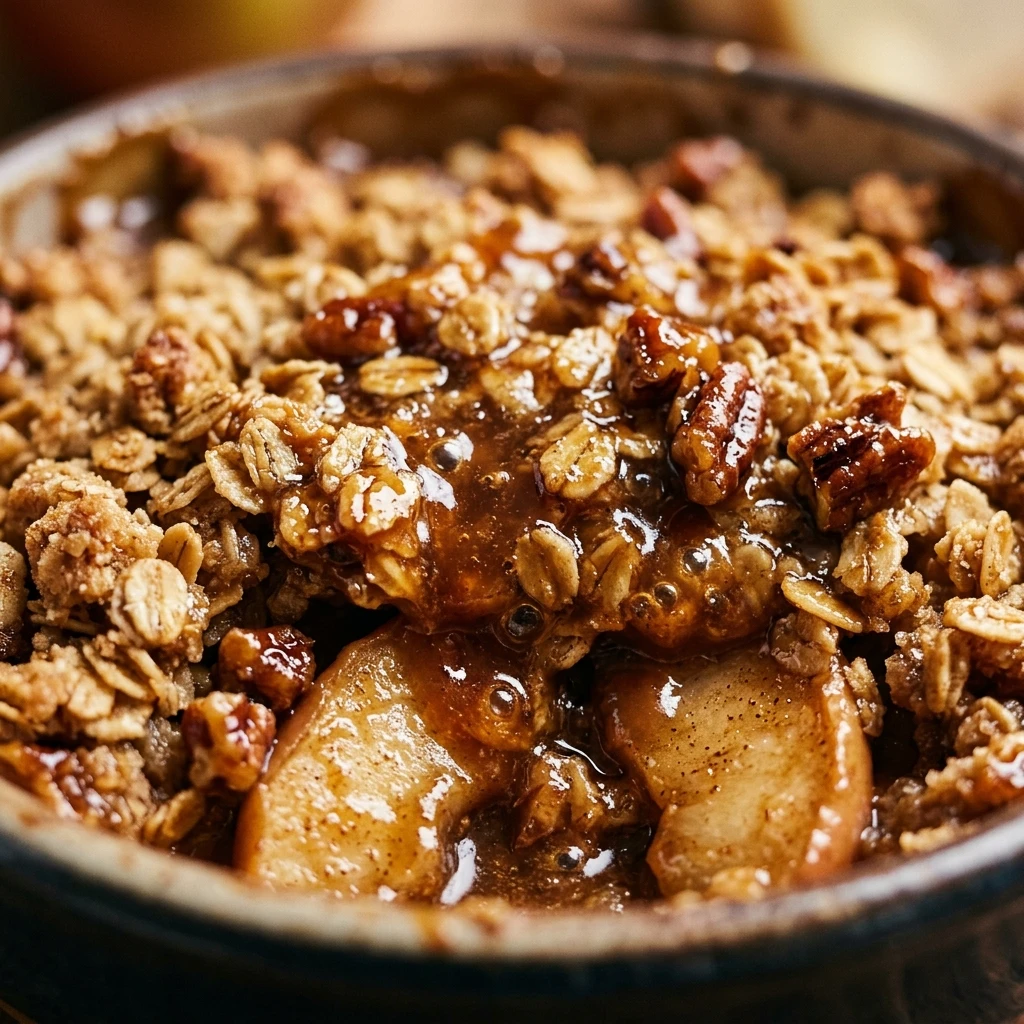 Caramel Apple Crisp Recipe
