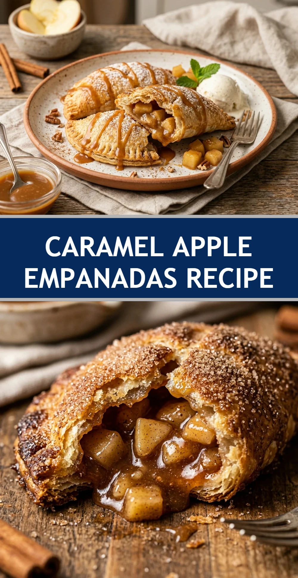 Caramel Apple Empanadas Recipe
