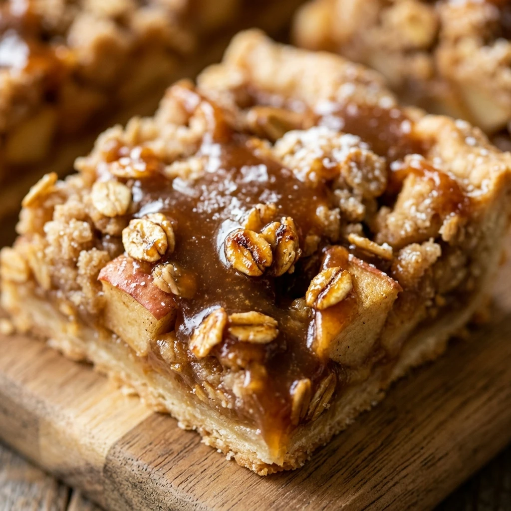 Caramel Apple Slab Pie Bars Recipe