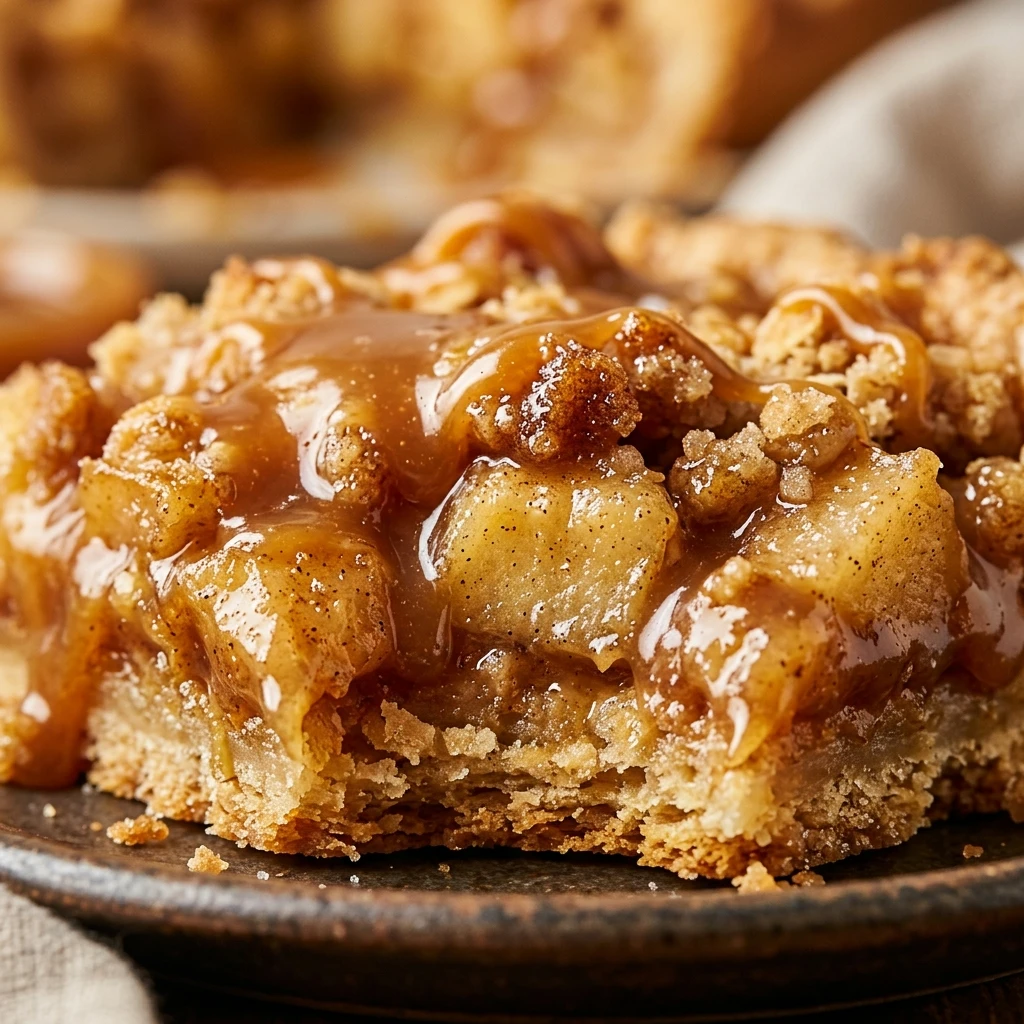 Caramel Apple Slab Pie Bars Recipe