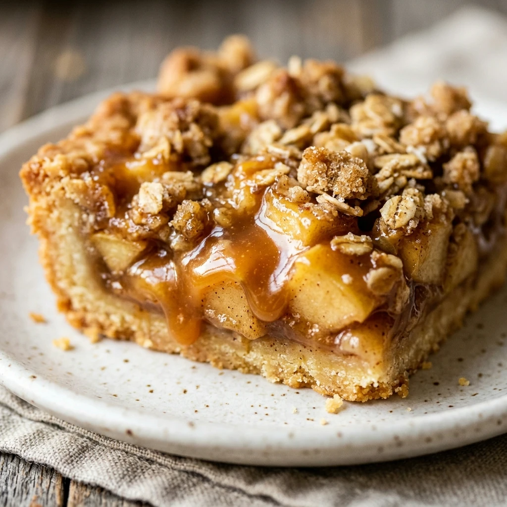 Caramel Apple Slab Pie Bars Recipe