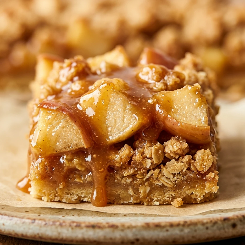 Caramel Apple Slab Pie Bars Recipe