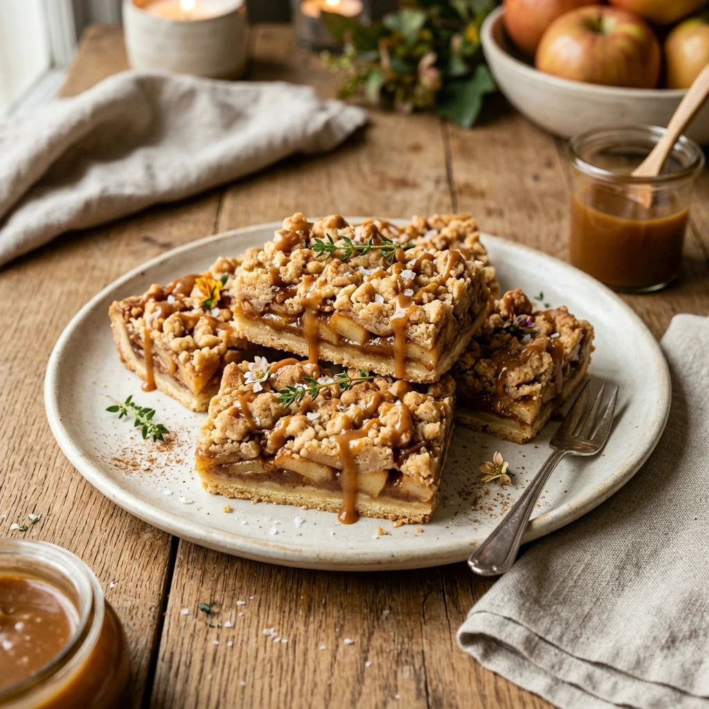 Caramel Apple Slab Pie Bars Recipe