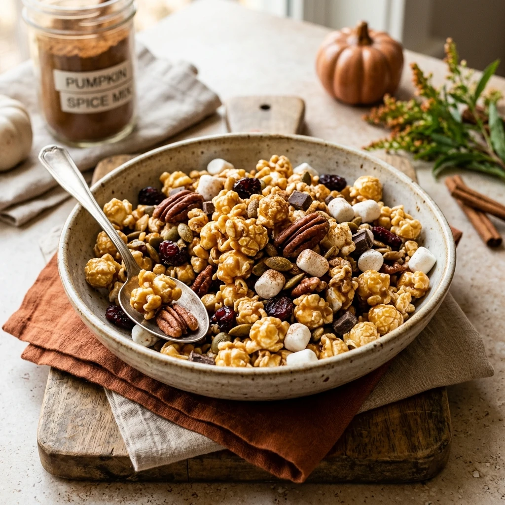 Caramel Corn Pumpkin Spice Mix Recipe