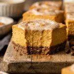 Chai Latte Pumpkin Cheesecake Bars Recipe