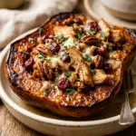 Chicken Stuffed Butternut Squash Recipe