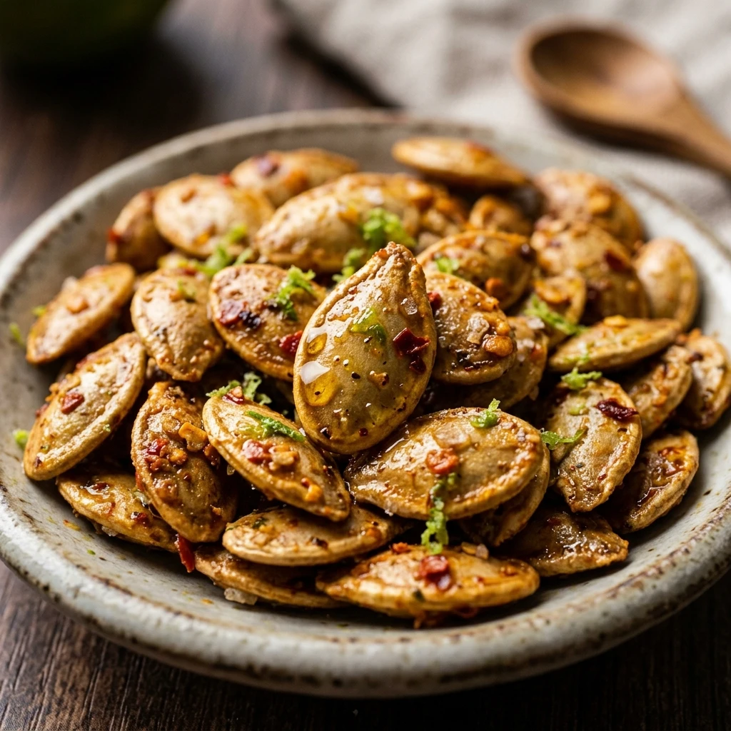 Chili Lime Pumpkin Seeds Recipe