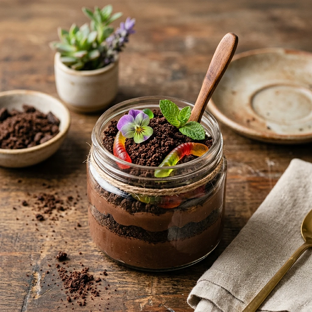 Chocolate Dirt Cups Recipe