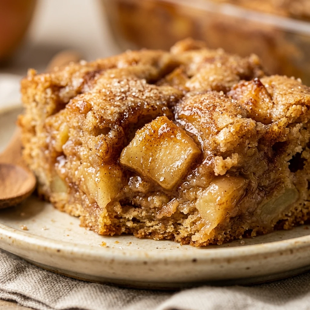 Cinnamon Apple Blondies Recipe