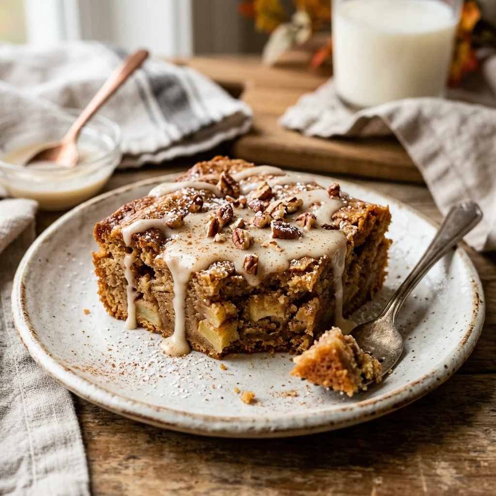 Cinnamon Apple Blondies Recipe