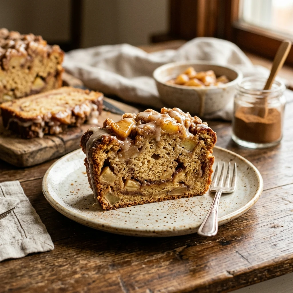 Cinnamon Apple Fritter Bread Recipe