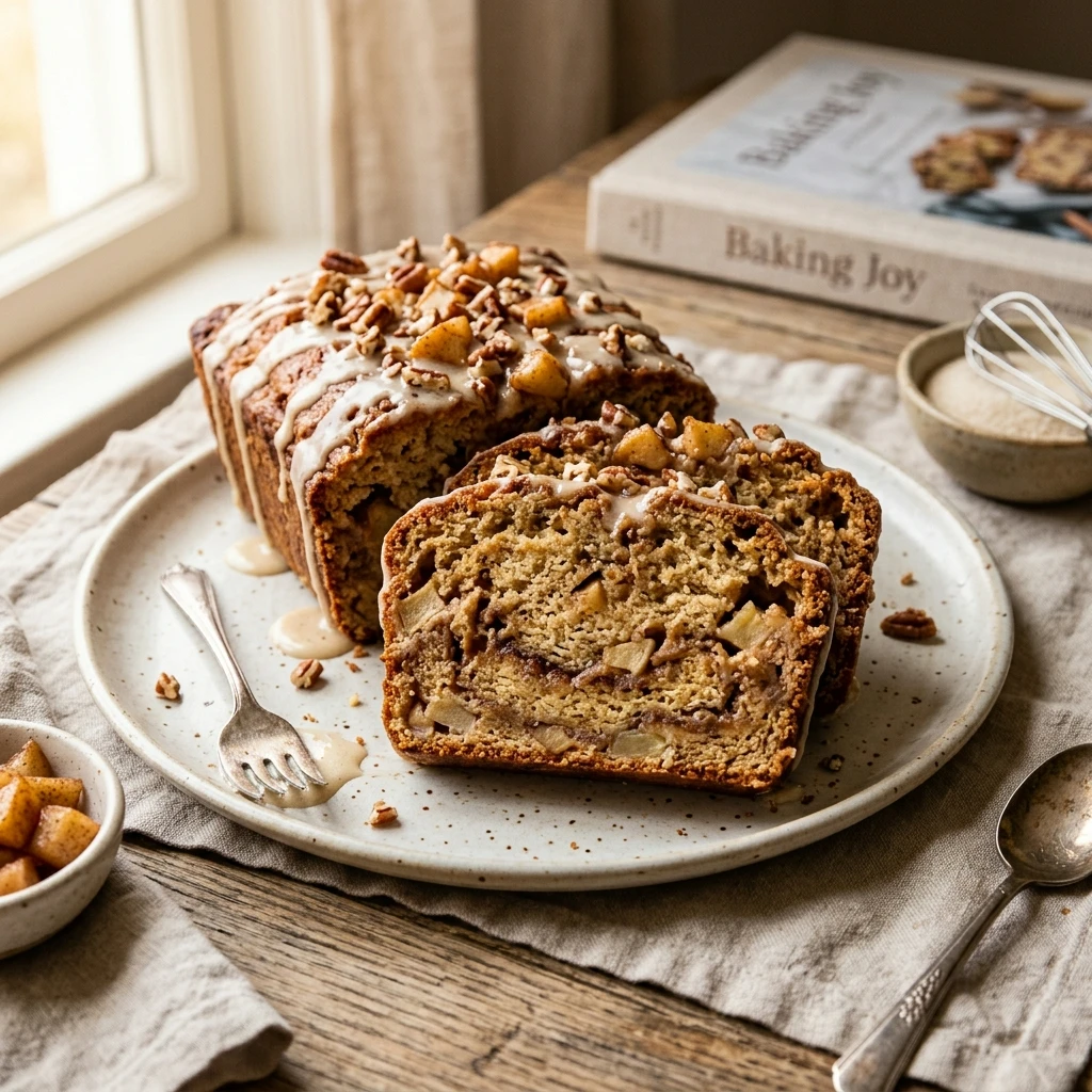 Cinnamon Apple Fritter Bread Recipe