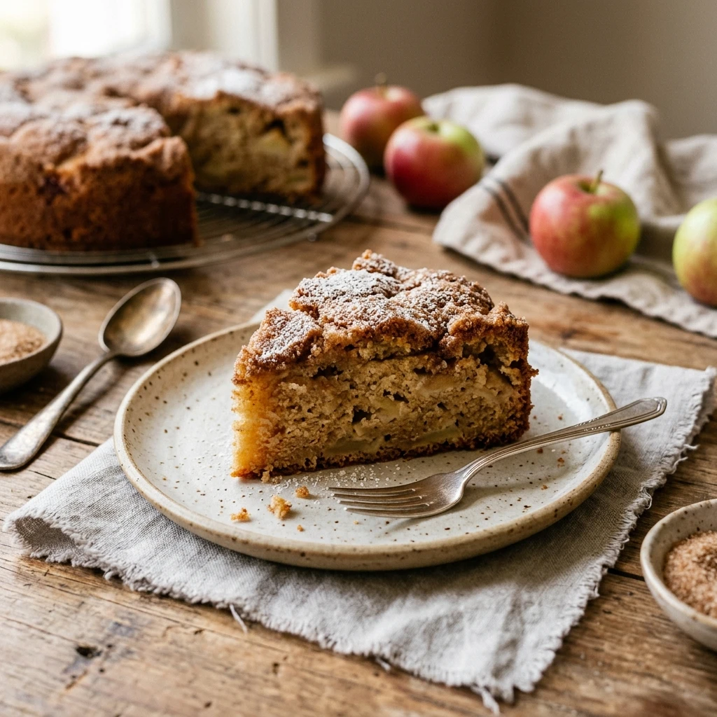 Cinnamon Sugar Apple Cake Recipe