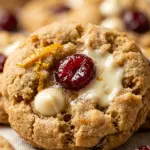 Cranberry Orange White Chocolate Chip Cookies
