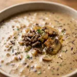 Creamy Wild Rice And Mushroom Soup Recipe