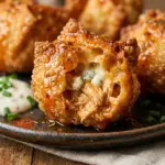 Crispy Buffalo Chicken Wonton Bombs Recipe