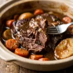 Easy 4 Ingredient Crockpot Pot Roast