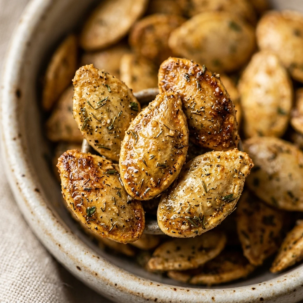 Garlic Ranch Pumpkin Seeds Recipe