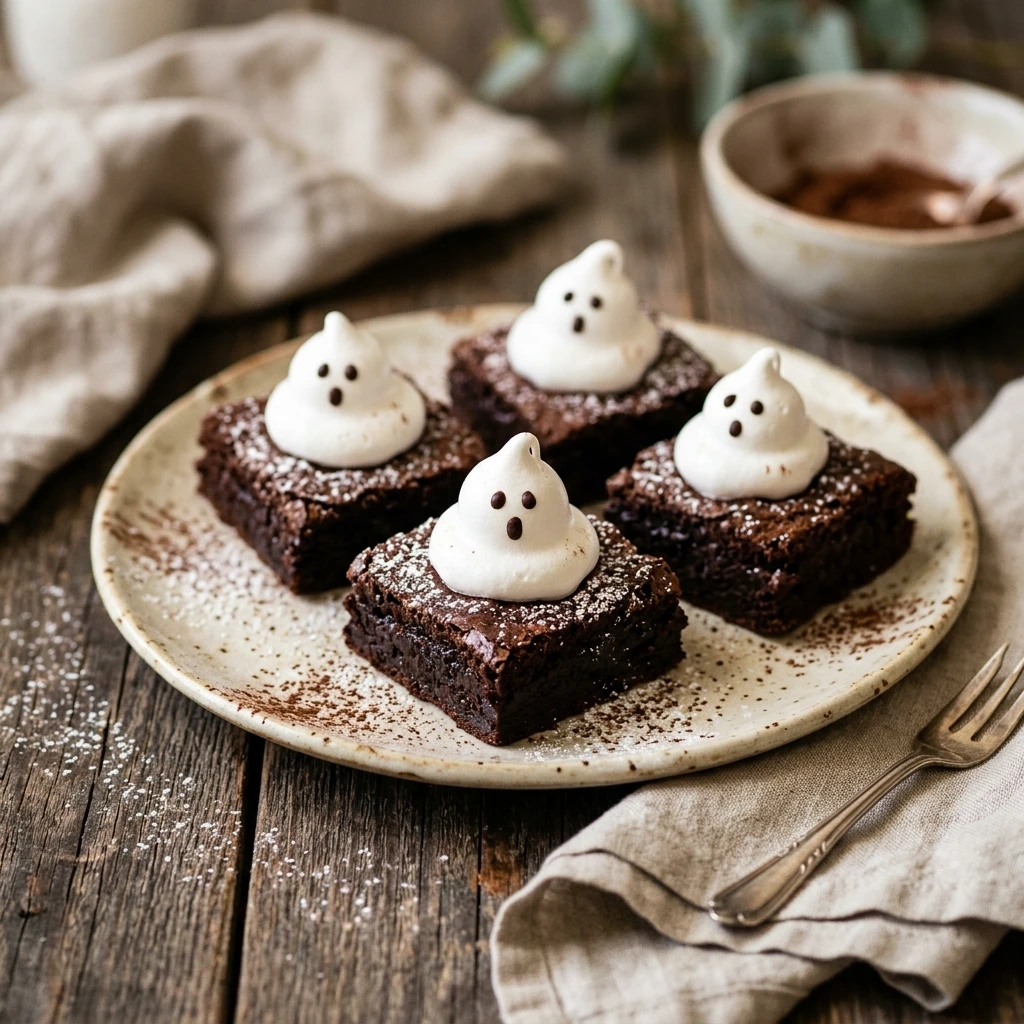 Ghost Brownies Recipe