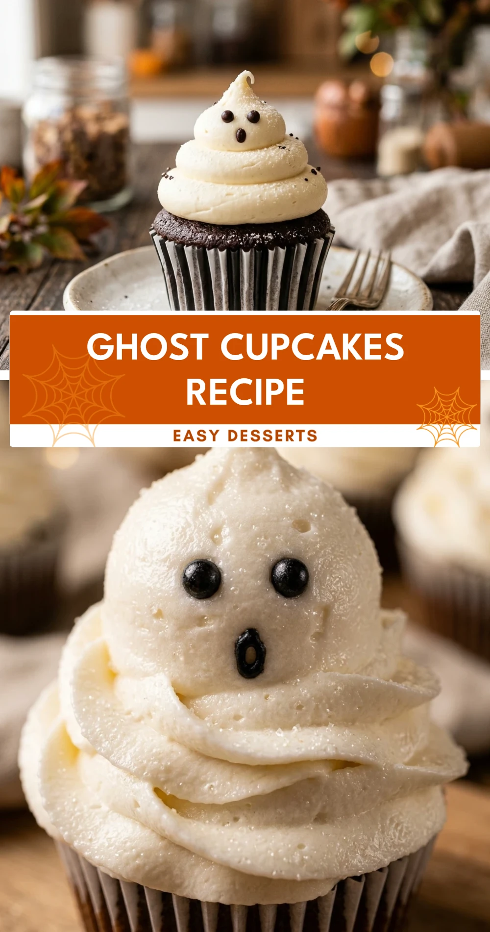Ghost Cupcakes Recipe