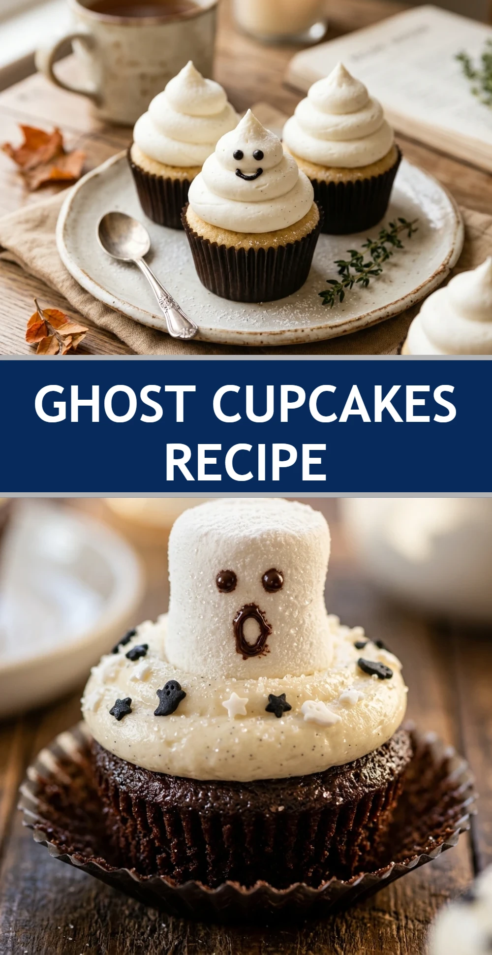 Ghost Cupcakes Recipe