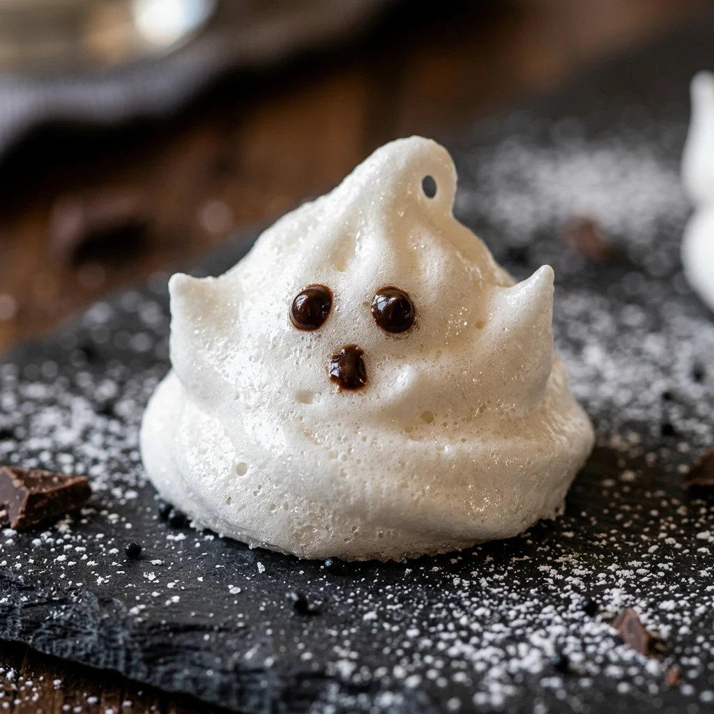 Ghost Meringue Cookies Recipe