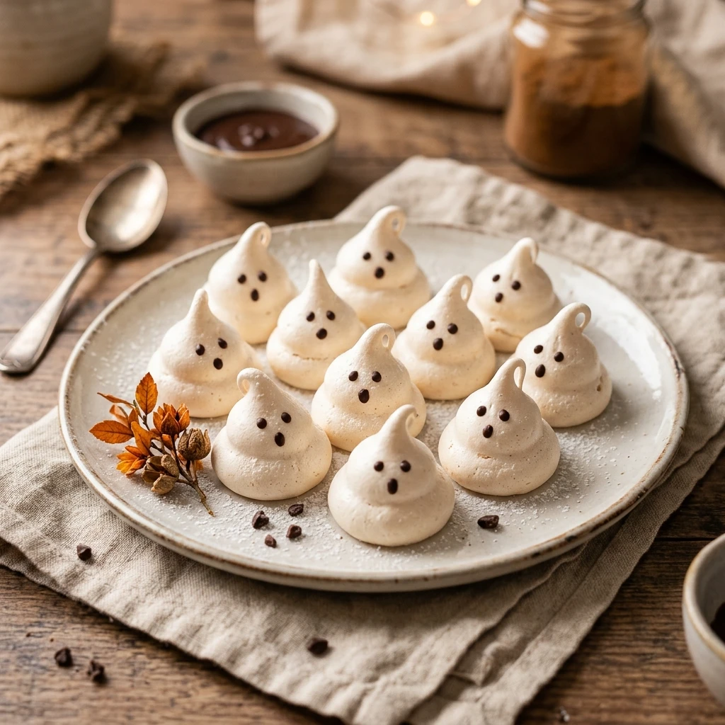 Ghost Meringue Cookies Recipe