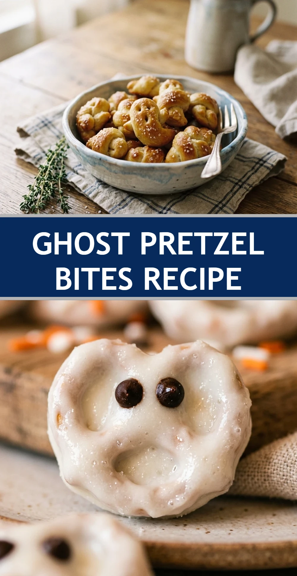 Ghost Pretzel Bites Recipe