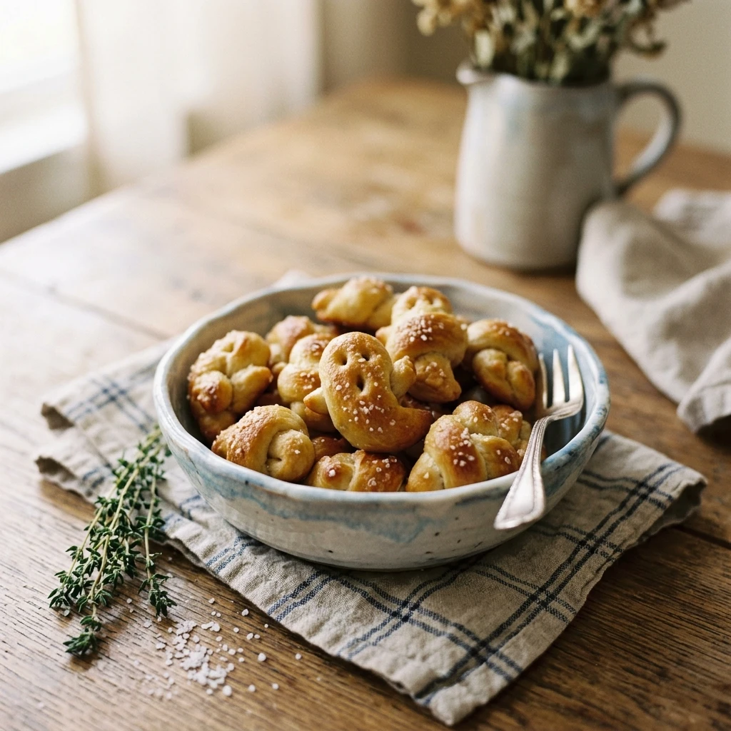 Ghost Pretzel Bites Recipe