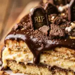 Graveyard Chocolate Eclair Cake Recipe
