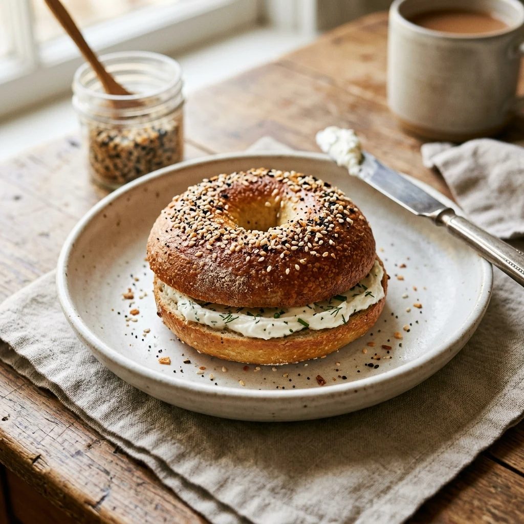 Greek Yogurt Protein Bagels 2 Ingredient Recipe