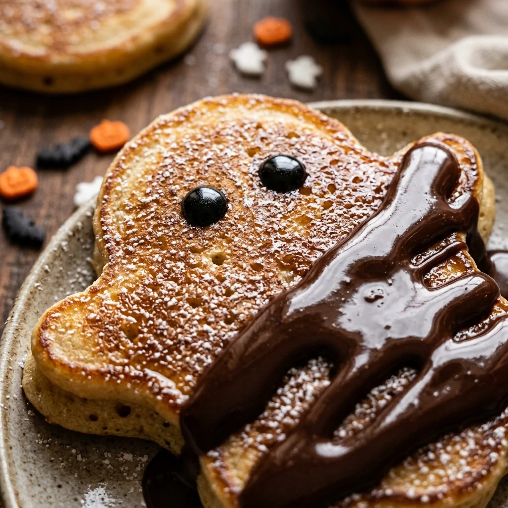 Halloween Ghost Pancakes Recipe