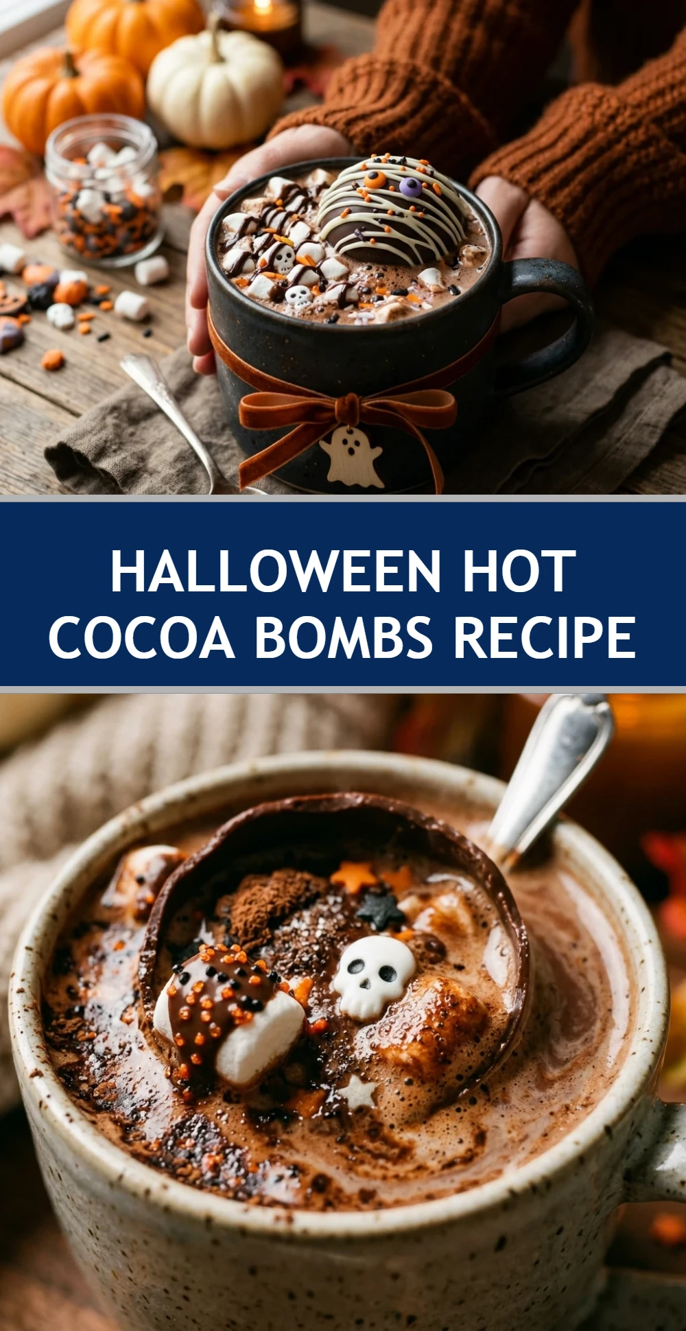 Halloween Hot Cocoa Bombs Recipe