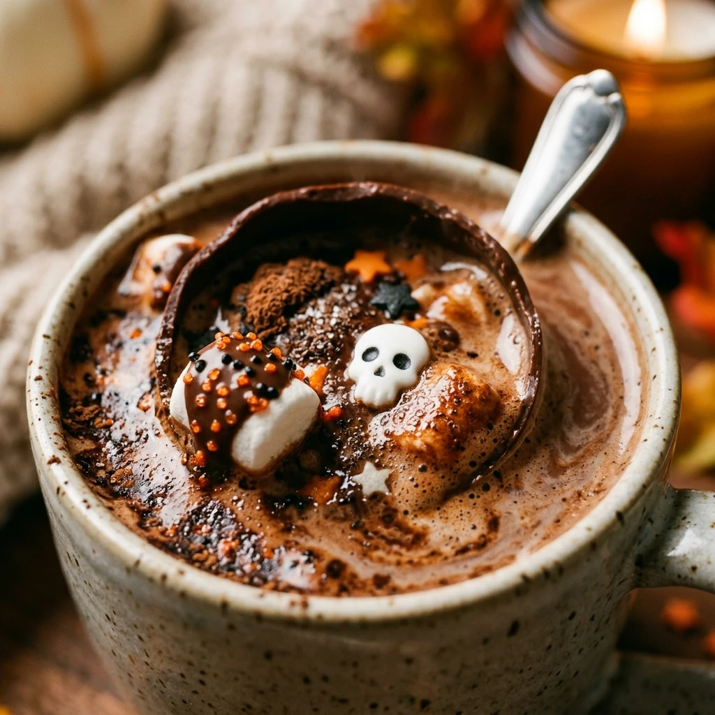 Halloween Hot Cocoa Bombs Recipe