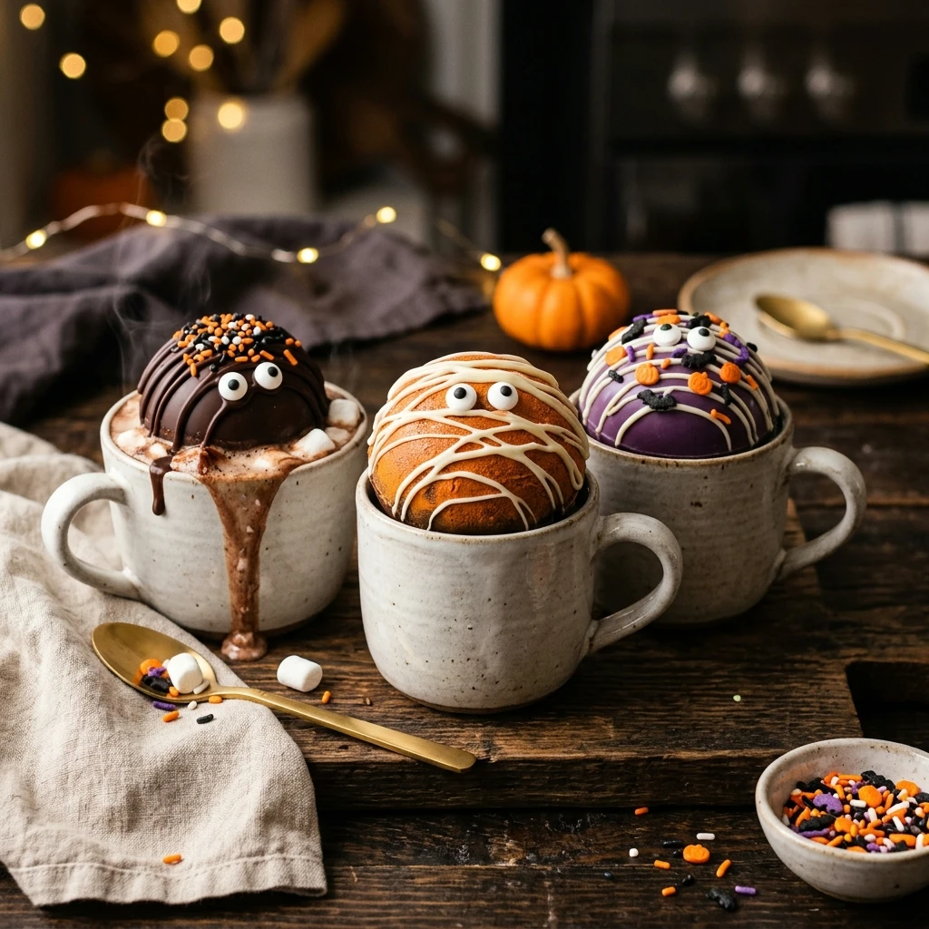 Halloween Hot Cocoa Bombs Recipe